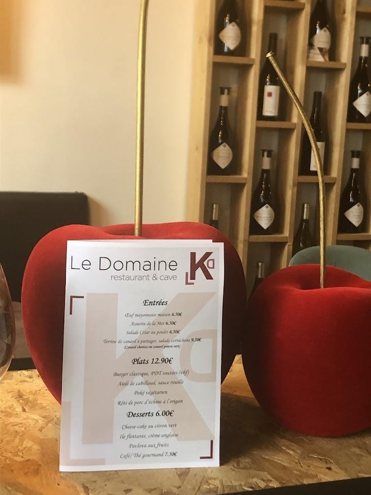Le Domaine K Restaurant - Menu Image 2